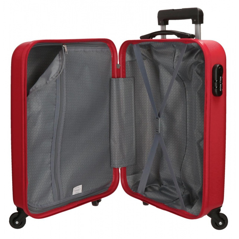 Príručný kufor (small) 55x38x20 cm – Roll Road Flex Red, 35 l, 5849164 4