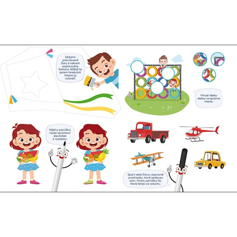 Zošity pre predškolákov Spájanie a hádanky 2