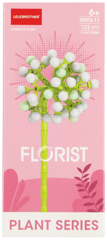 Stavebné kocky Kvety 7