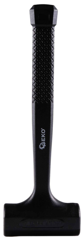 Gumené kladivo bez spätného rázu, priemer 45 mm, hmotnosť 640 g, GEKO 1