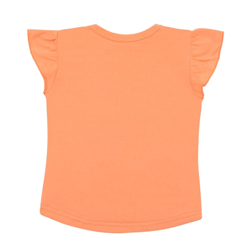 Detské letné pyžamko New Baby Dream lososové 68 (4-6m) 3