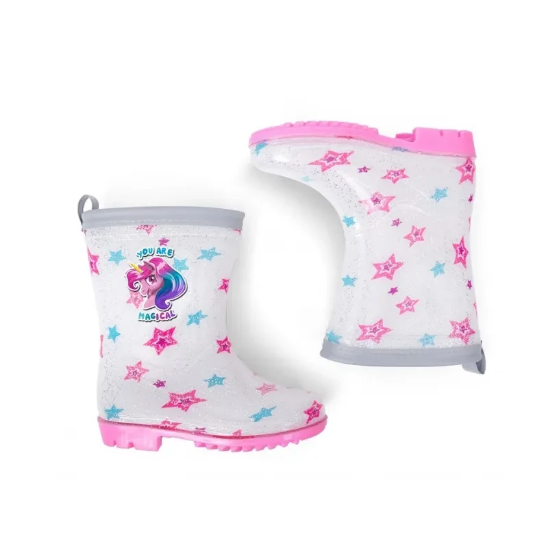 Detské reflexné gumáky Perletti Cool Kids Unicorn, 15607 - 30/31 1