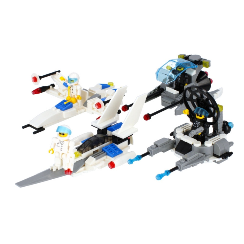 Stavebnica Vesmírna stíhačka - 4 druhy 1