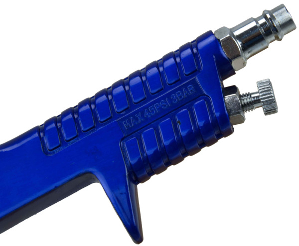 Striekacia pištoľ HVLP s hornou nádobkou 600ml, tryska 1.4mm, závit M16x1,5, GEKO 4