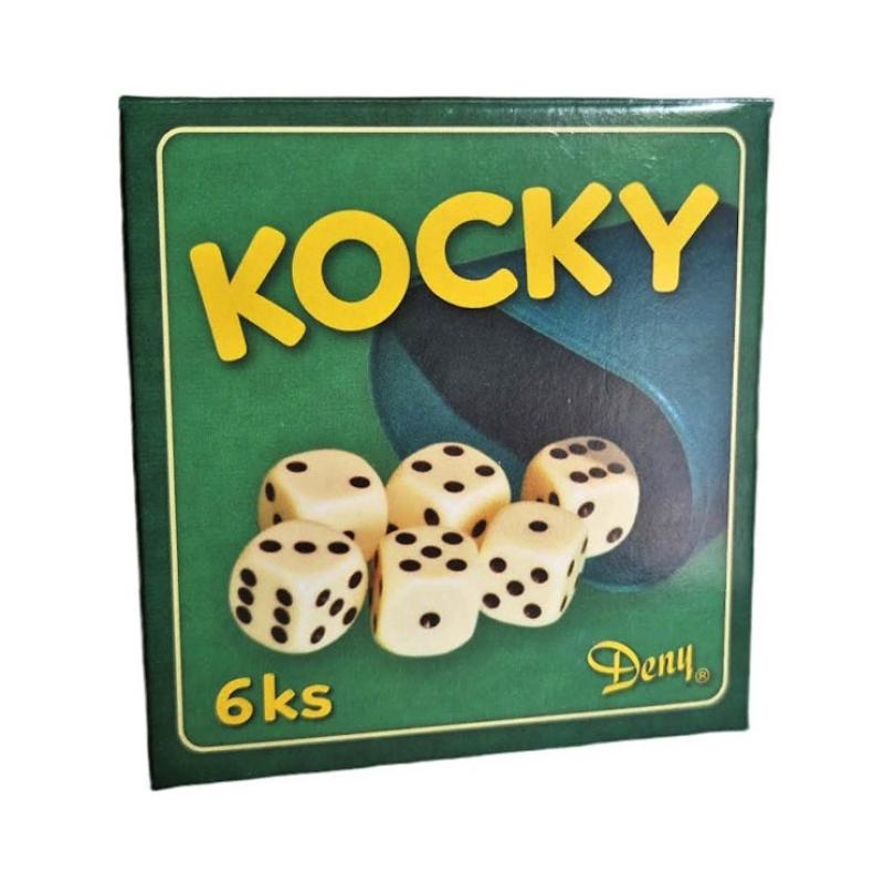 Hracie kocky v pohári 6ks 2