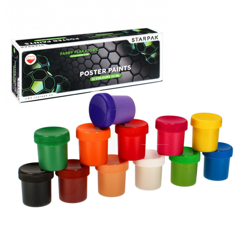 Set farieb futbal