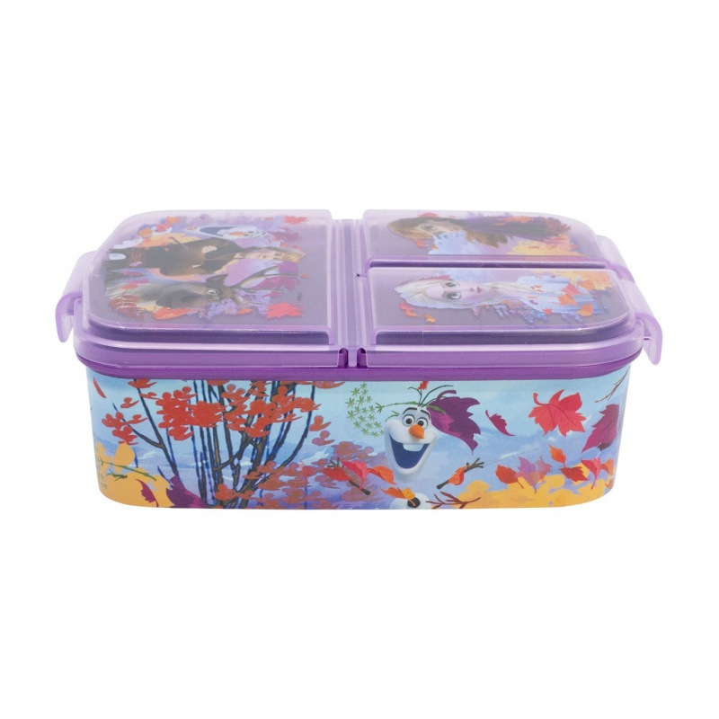 Delený plastový box na desiatu Disney Frozen, 35020 2