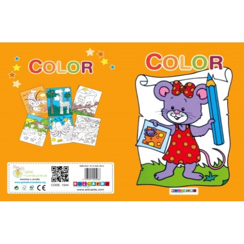 Omaľovánky pre najmenších A4, mix druhov 1