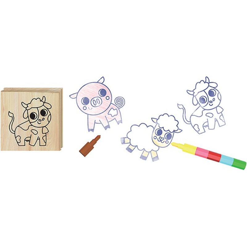 Pečiatky Farma 3+1 1