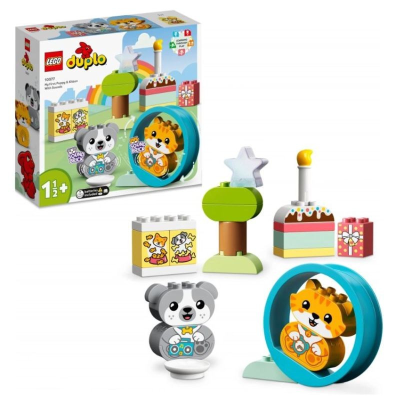 LEGO DUPLO Moje prvé šteniatko a mačiatko so zvukom