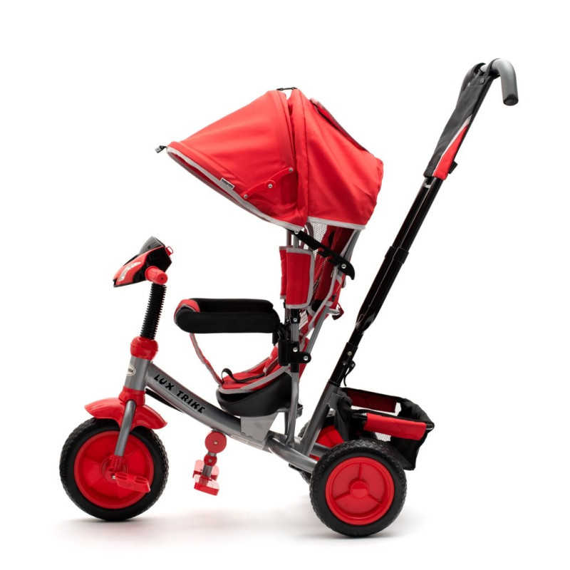 Detská trojkolka so svetlami Baby Mix Lux Trike červená 1