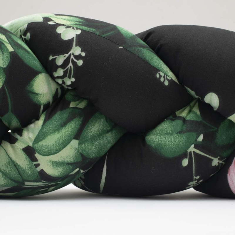 Ochranný mantinel do postieľky vrkoč New Baby Pivonky 2