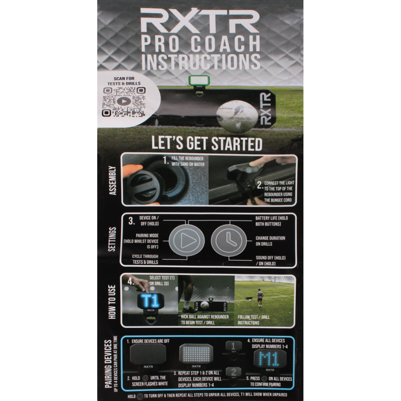 RXTR Pro Coach futbalový trenažér 3