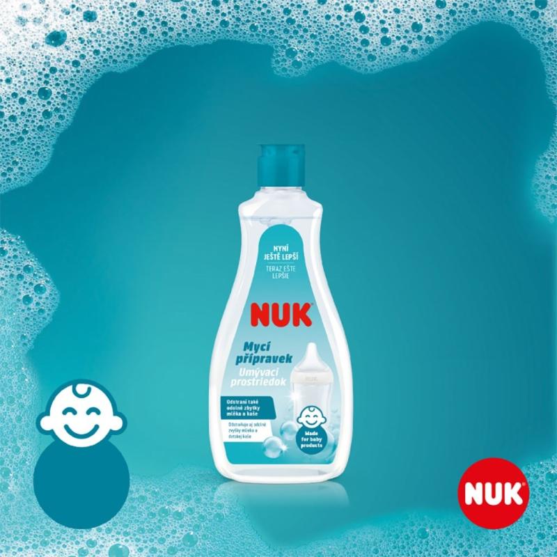 Umývací prostriedok na fľaše a cumlíky NUK - 500ml 2