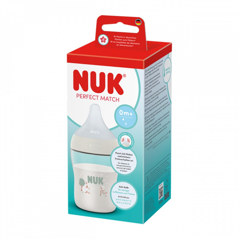 Dojčenská fľaša NUK Perfect Match Temperature Control 150 ml Sheep 1