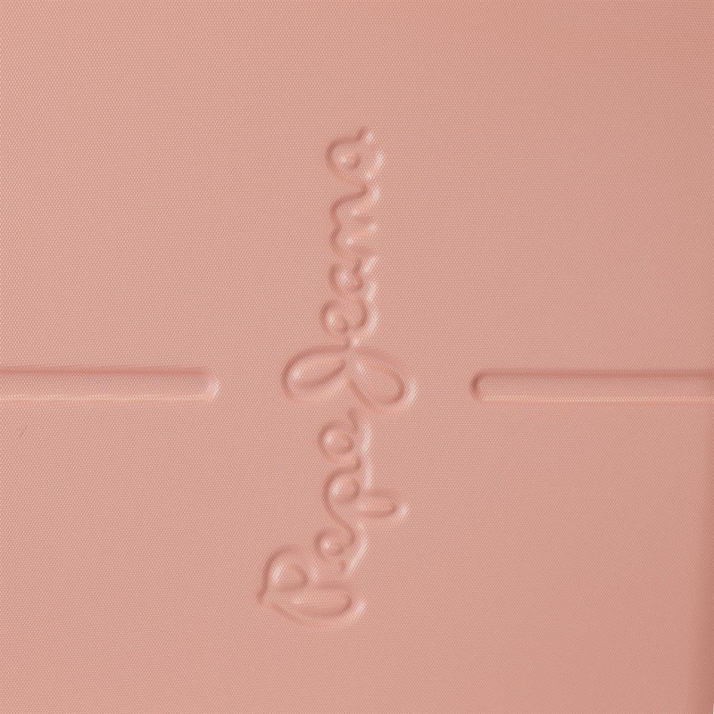 PEPE JEANS Highlight Rosa Claro, Cestovný kufor, 70x48x28cm, 79L, 7689224 (medium exp.) 5