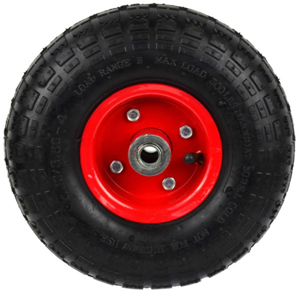 Koleso na vozíky 260 x 80mm 3,50-4 upínací otvor 16 mm, bez osky, GEKO 5