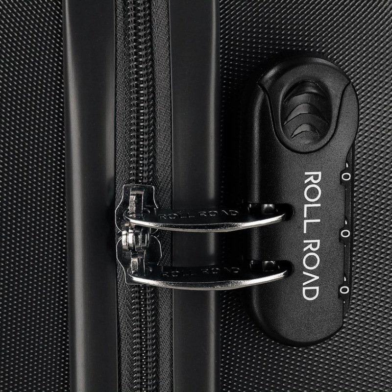 ROLL ROAD Flex Black, ABS Cestovný kufor, 65x46x23cm, 56L, 5849260 (medium) 7