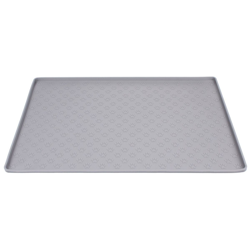 Pet Mat Small podložka pod misky sivá