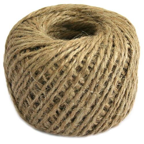 Motúz HEMP JUTA, jutový, L-80 m/80 g, 1,5 mm, hnedý