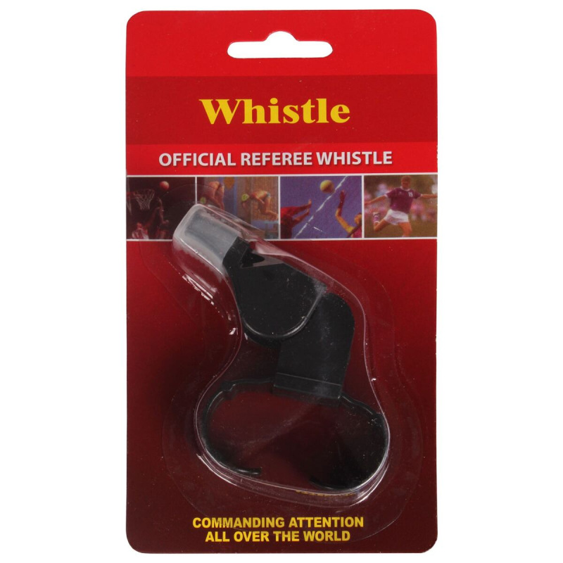 Referee Pro píšťalka čierna 1