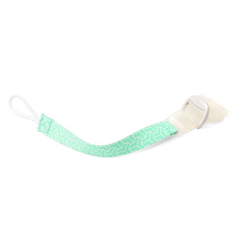 Pásik na cumlík s klipom Baby Ono zelený 1