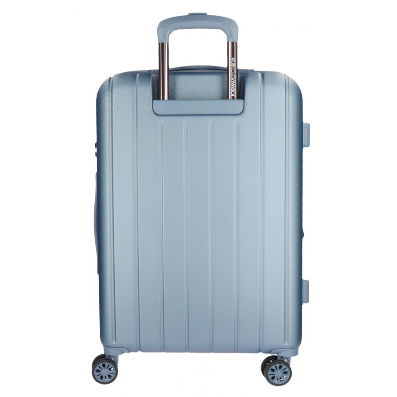 MOVOM Wood Steel Blue, Škrupinový cestovný kufor, 75x52x32cm, 109L, 5319363 (large exp.) 2