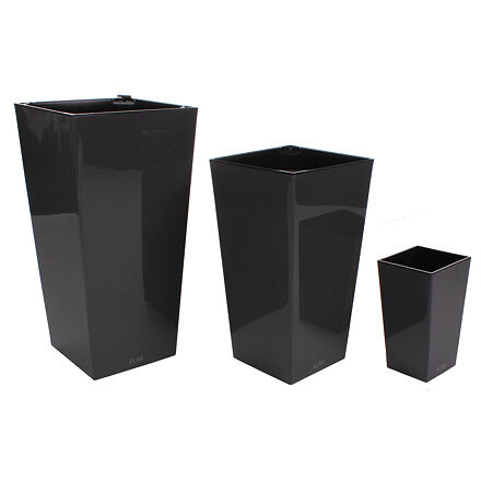 Elise Lesk dekoratívny kvetináč antracitová 3