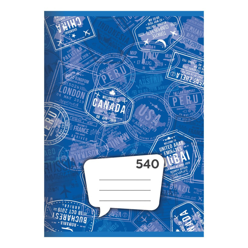 Zošit A5, 60 listový - čistý 560 1