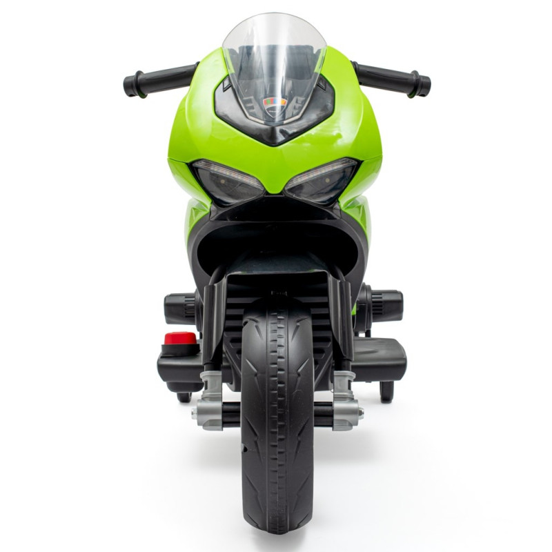 Detská elektrická motorka Baby Mix Supersport zelená 4