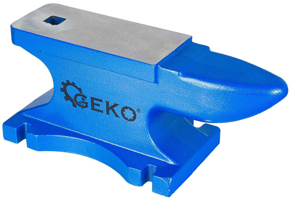 Liatinová Kovadlina, pracovná plocha 100 x 220 mm, 24,9 kg, GEKO 4
