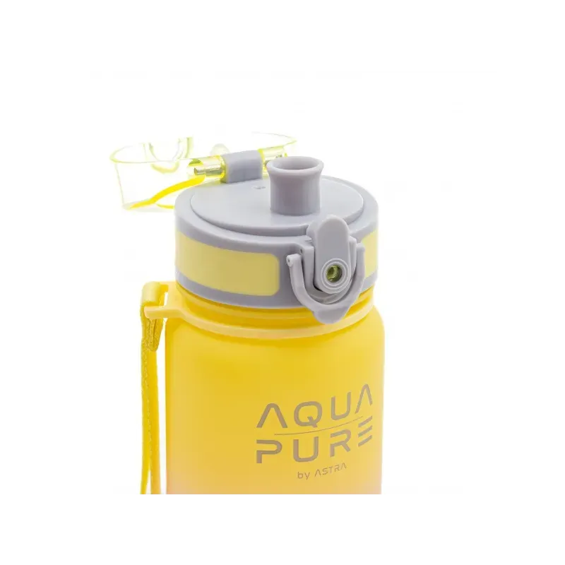 Zdravá fľaša AQUA PURE by ASTRA 400 ml - yellow/lavender, 511023003