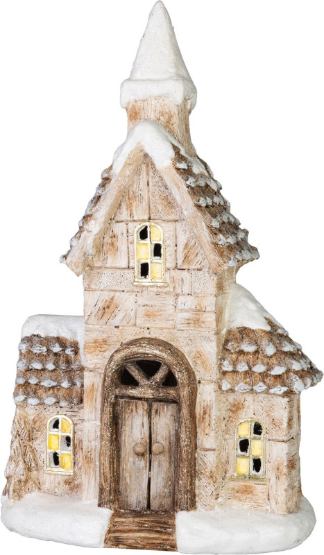 Dekorácia MagicHome Vianoce, domček, LED, 14.5x28x46 cm 1