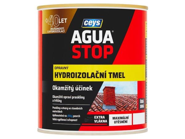 Tmel Ceys AGUA STOP Hydroizolačný tmel, šedý 1 kg