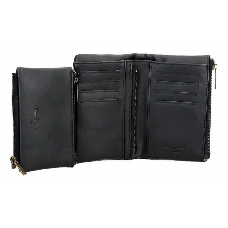 Pepe Jeans Morgan Black - Dámska peňaženka, 7928331 4