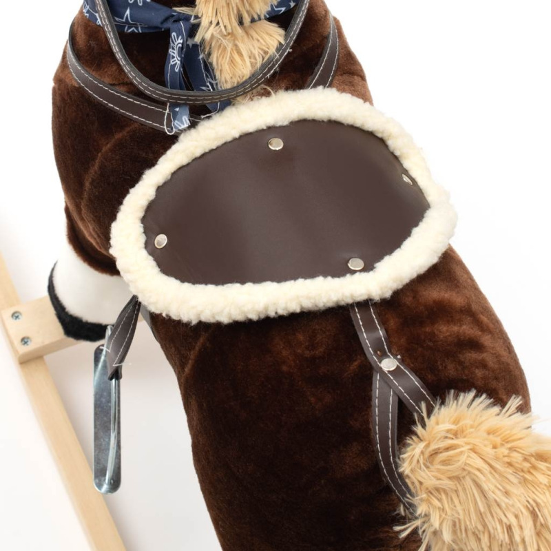 Hojdací koník s melódiou a šatkou Baby Mix Baron 5