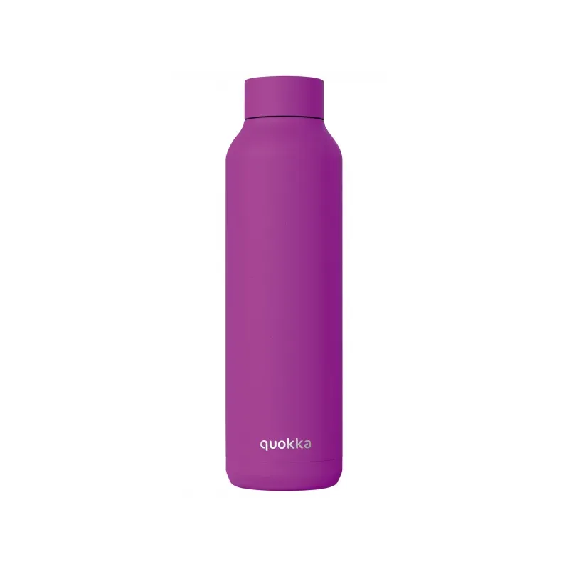 Quokka Solid, Nerezová fľaša / termoska Purple, 850ml, 40214