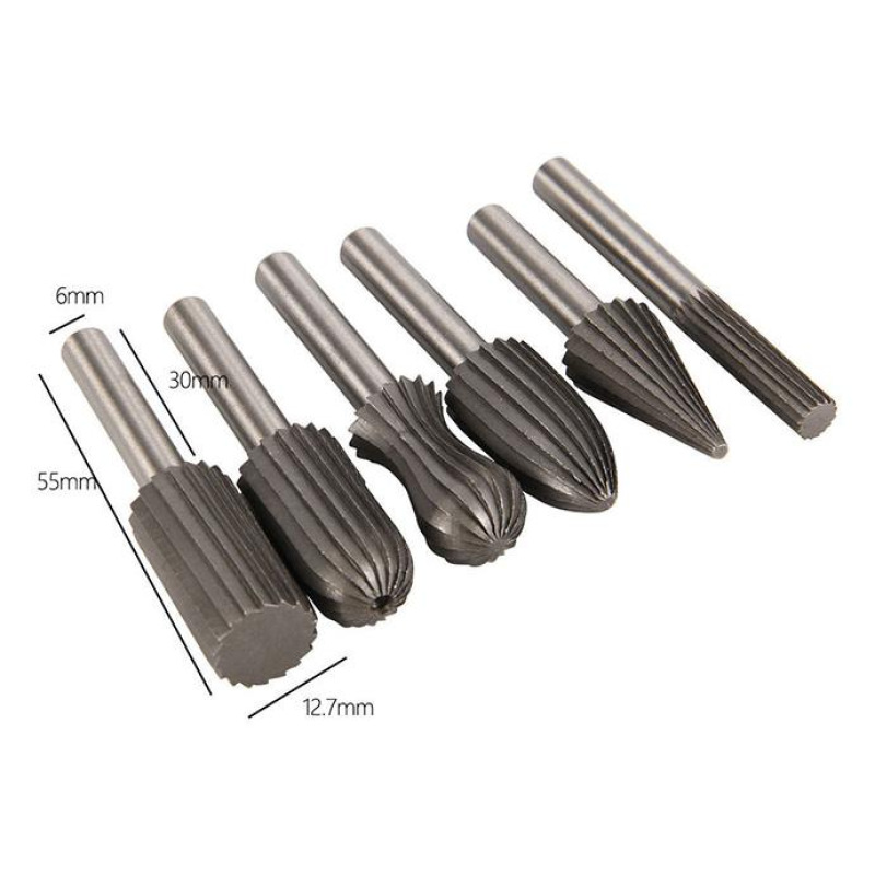 Sada technických fréz na stopke, 6-dielna, XL-TOOLS 1