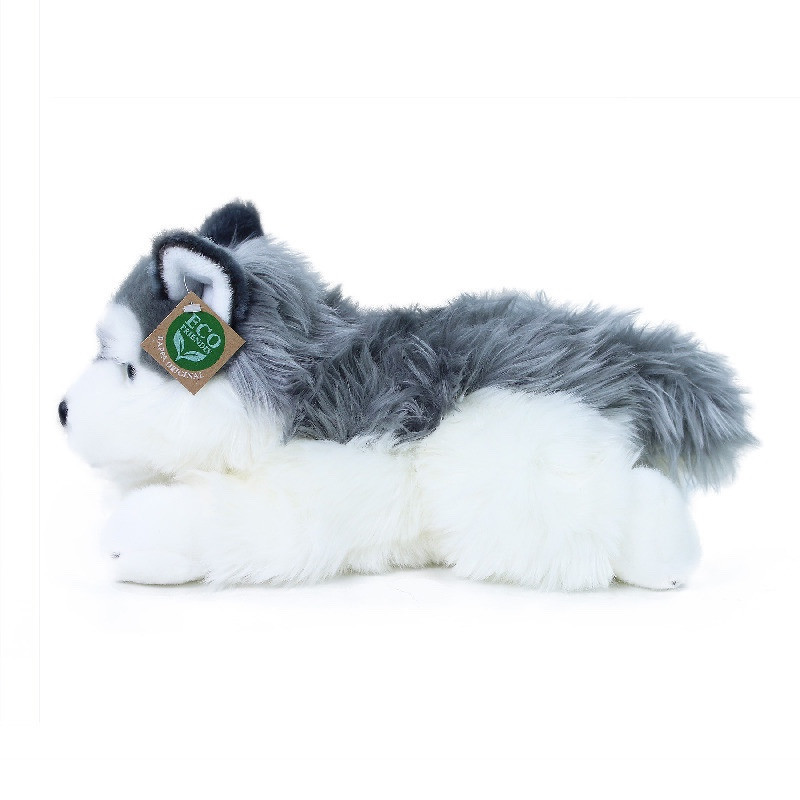 Plyšový pes husky 1