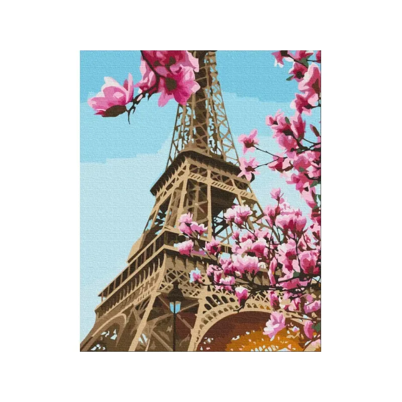 Maľovanie podľa čísel EIFFEL TOWER, na ráme, 40x50cm, 801022902