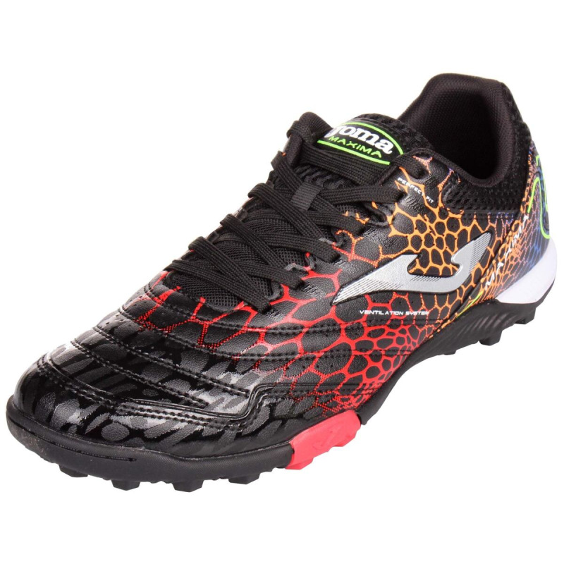 Maxima 2431 Turf kopačky čierna-červená