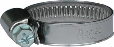 Spona hadicová 180-200 mm, Nerez