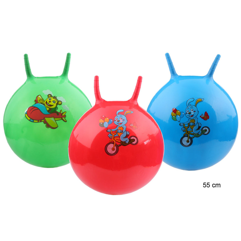 Hom Jump skákacia gymnastická lopta modrá 1