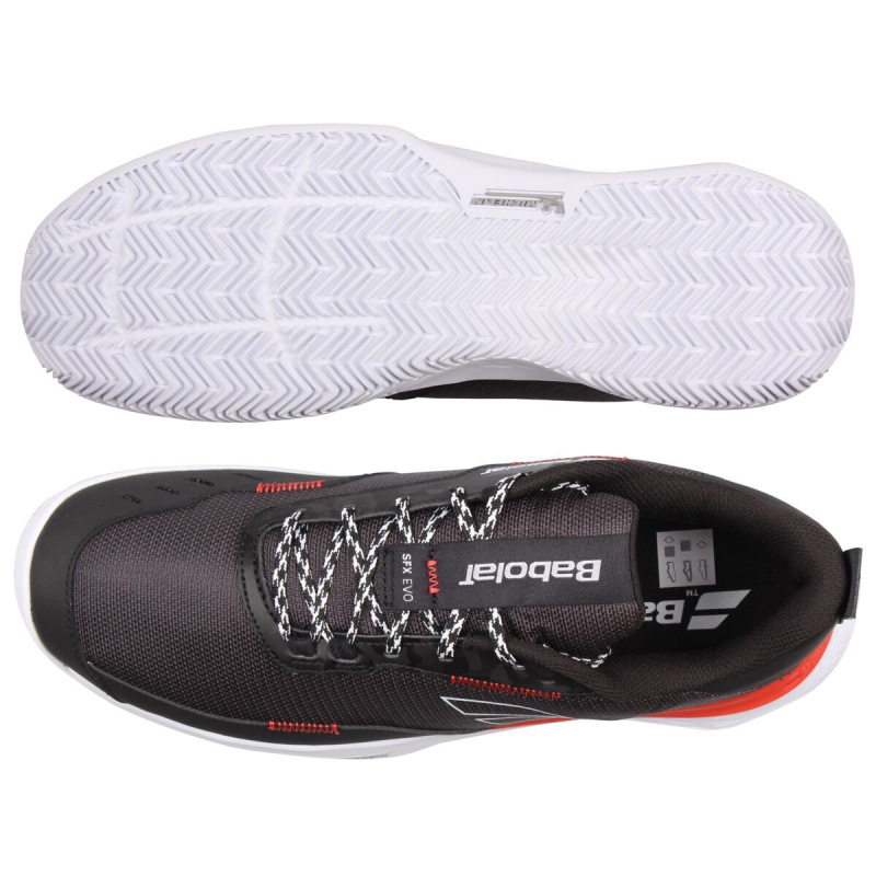 SFX EVO Clay Men tenisová obuv čierna 2