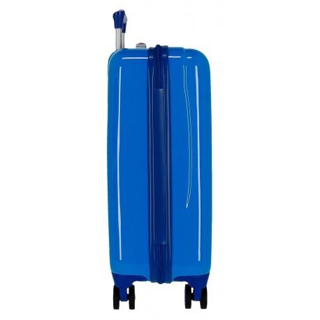 JOUMMA BAGS Luxusný detský ABS cestovný kufor MICKEY MOUSE Azul, 55x38x20cm, 34L, 2031721