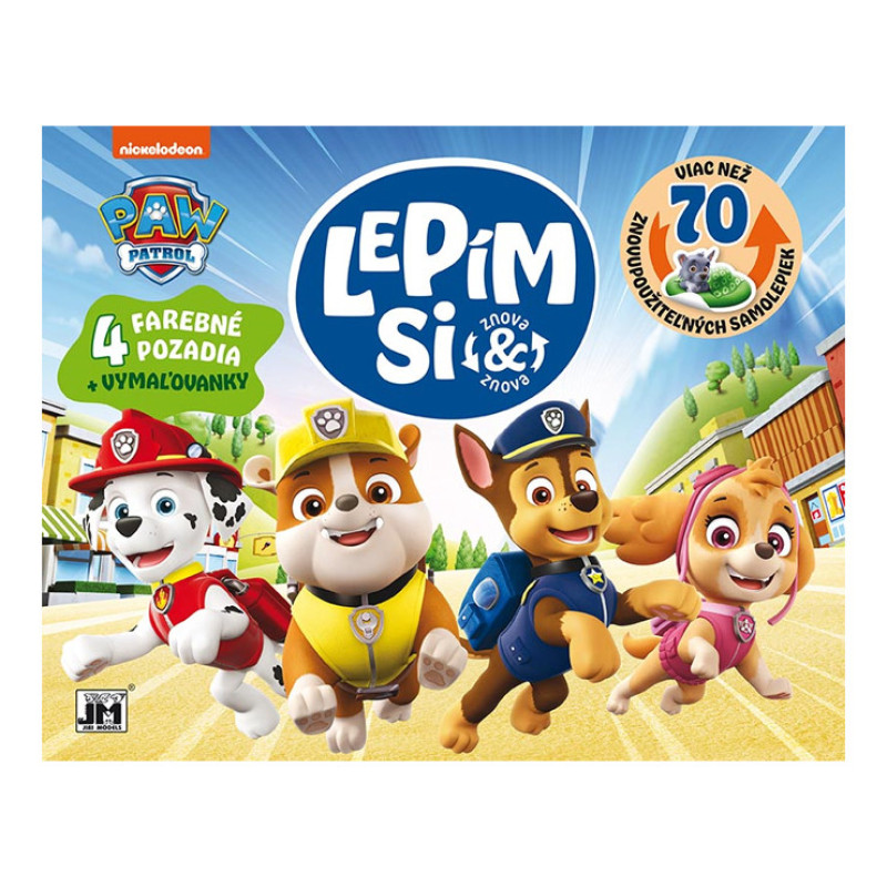 Lepím si znova Labková patrola