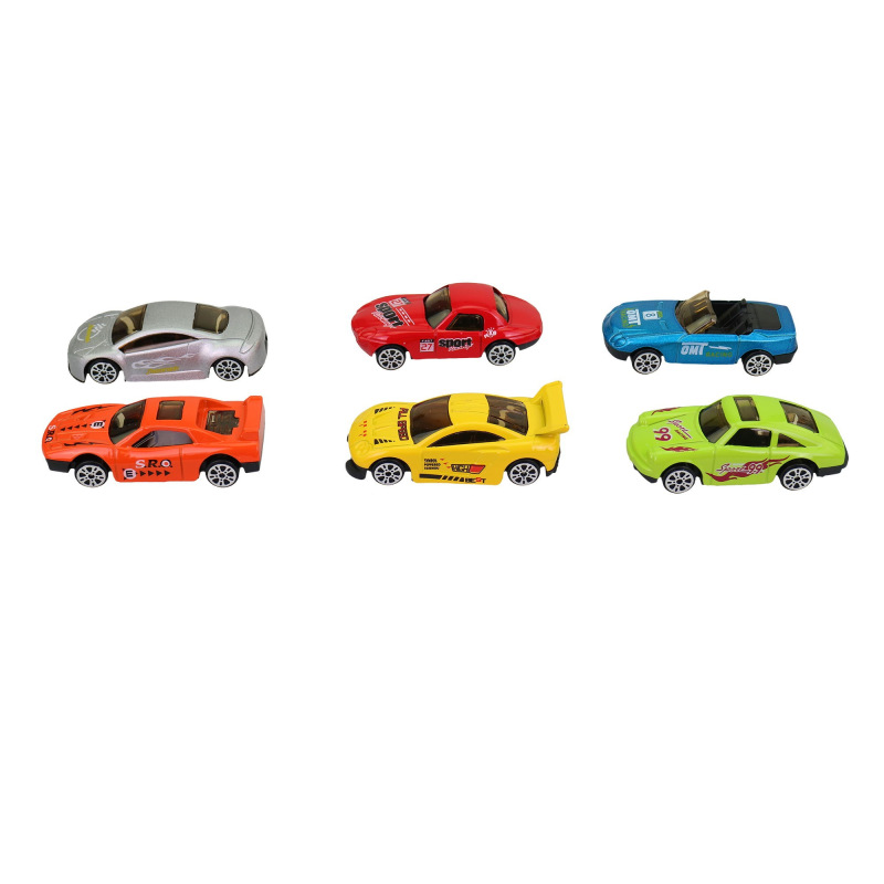 Závodné autíčka s voľnými kolesami 1