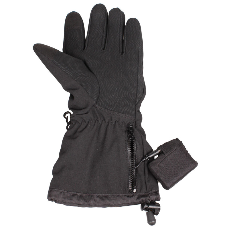 Thermo Ski vyhrievané rukavice čierna 1
