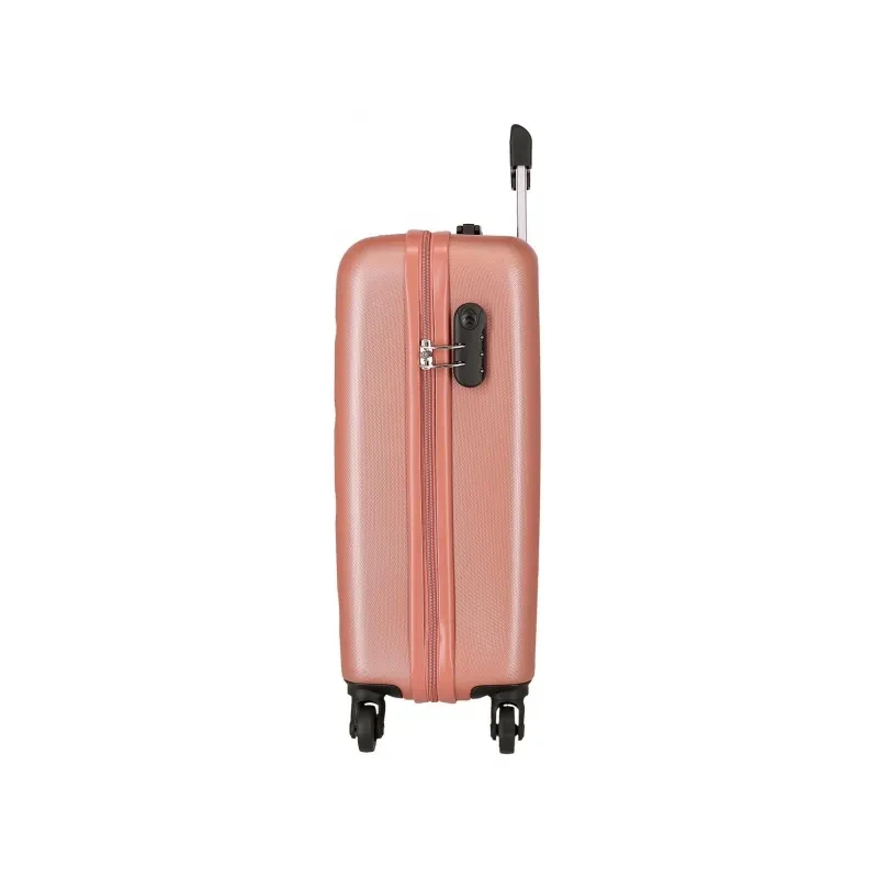 ROLL ROAD Flex Nude, ABS Cestovný kufor, 55x38x20cm, 35L, 584916C (small) 1