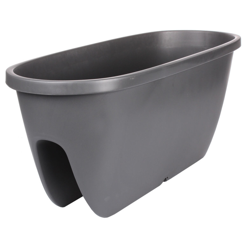 Balconia OVI balkónový kvetináč antracitová 1